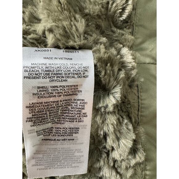 Women's Columbia Copper Crest™ Quilted Long Jacket NWOT OLIVE SIZE XS - Picture 9 of 11